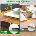 Load image into Gallery viewer, 2 Size Optional Silicone Food Warming Mat With 9 Temperature Levels 6Hrs Timer Child Lock Auto Shut Off Roll-Up Electric Warming Tray For Party Buffet Gathering Daily Use 8S Fast And Even Heating