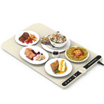 Load image into Gallery viewer, 2 Size Optional Silicone Food Warming Mat With 9 Temperature Levels 6Hrs Timer Child Lock Auto Shut Off Roll-Up Electric Warming Tray For Party Buffet Gathering Daily Use 8S Fast And Even Heating