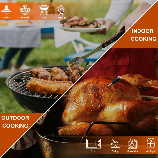 Sizzle-Sense™ Smart Wireless Meat Thermometer