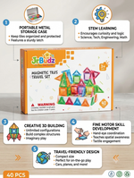 Load image into Gallery viewer, JrBudz Magnetic Building Set