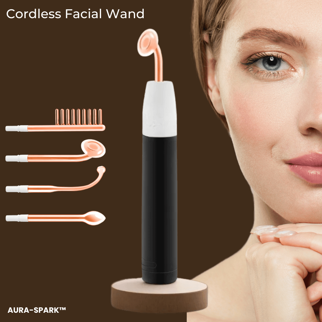 AURA-SPARK™  Cordless Facial Wand