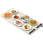 Load image into Gallery viewer, 2 Size Optional Silicone Food Warming Mat With 9 Temperature Levels 6Hrs Timer Child Lock Auto Shut Off Roll-Up Electric Warming Tray For Party Buffet Gathering Daily Use 8S Fast And Even Heating