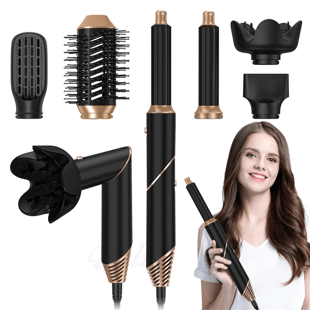 GLAM-GIRL™ 6 In 1 Hair Dryer Set