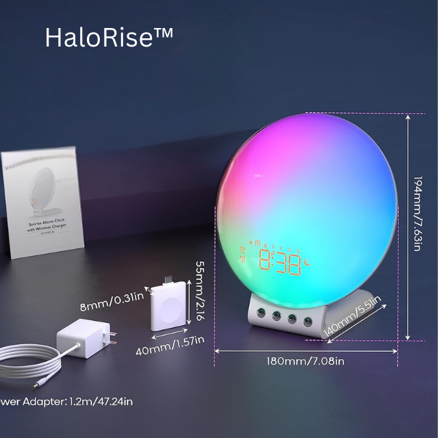 HaloRise™ Smart Alarm Clock